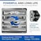Ipower 20 Inch Shutter Exhaust Fan with Thermostat HIFANXEXHAUST20THEMOT - alternate 2
